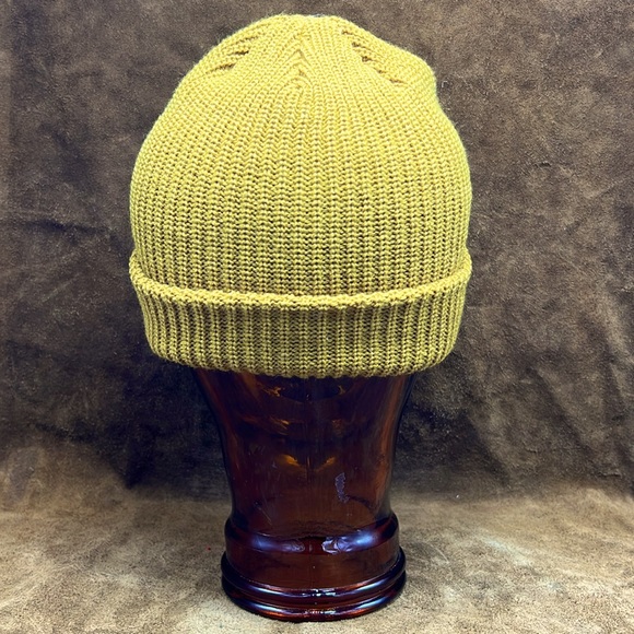 The Hundreds Mustard Yellow Knit Bennie Hat - Picture 4 of 12